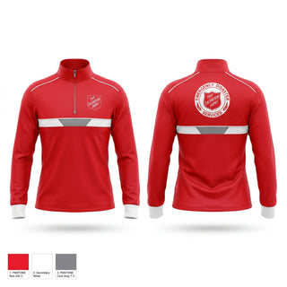 Quarter Zip Jacket, The Salvation Army Emergency Disaster Services, , Teamtime, Team time, sublimation, custom sports apparel, team uniforms, spirit wear, spiritwear, sports uniforms, custom shirts, team store, custom team store, fundraiser sports, apparel fundraiser