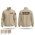 Bushton Fire Department 17761601 Windbreaker - 1