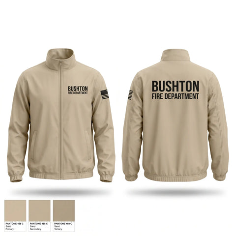 Windbreaker, Bushton Fire Department, Fire Department, Teamtime, Team time, sublimation, custom sports apparel, team uniforms, spirit wear, spiritwear, sports uniforms, custom shirts, team store, custom team store, fundraiser sports, apparel fundraiser
