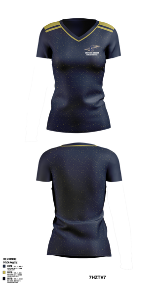 Womens Short Sleeve Vneck Shirt, Cheyenne Soccer, Men's Soccer, Teamtime, Team time, sublimation, custom sports apparel, team uniforms, spirit wear, spiritwear, sports uniforms, custom shirts, team store, custom team store, fundraiser sports, apparel fundraiser