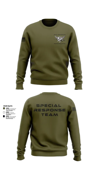 Crew Neck Sweatshirt, , Police, Teamtime, Team time, sublimation, custom sports apparel, team uniforms, spirit wear, spiritwear, sports uniforms, custom shirts, team store, custom team store, fundraiser sports, apparel fundraiser
