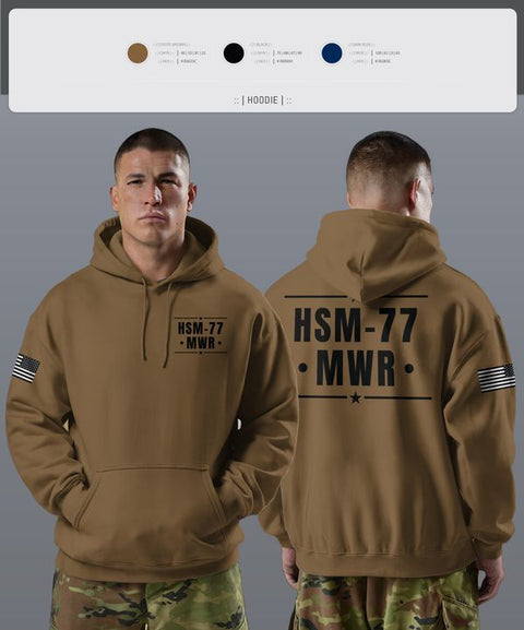 Hoodie, HSM-77 MWR, , Teamtime, Team time, sublimation, custom sports apparel, team uniforms, spirit wear, spiritwear, sports uniforms, custom shirts, team store, custom team store, fundraiser sports, apparel fundraiser