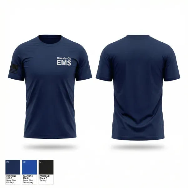 Short Sleeve Performance Shirt, Alexander City EMS, EMS/EMT, Teamtime, Team time, sublimation, custom sports apparel, team uniforms, spirit wear, spiritwear, sports uniforms, custom shirts, team store, custom team store, fundraiser sports, apparel fundraiser