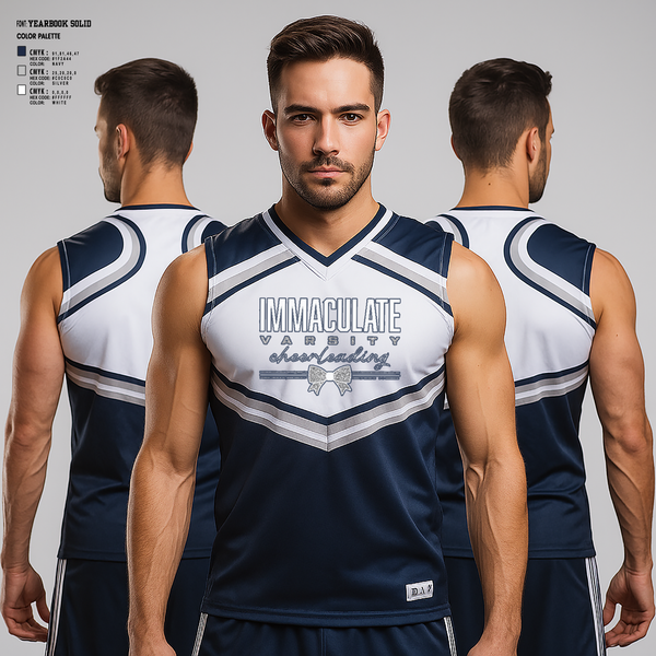 Tank Top, Immaculate Cheer, Cheer, Teamtime, Team time, sublimation, custom sports apparel, team uniforms, spirit wear, spiritwear, sports uniforms, custom shirts, team store, custom team store, fundraiser sports, apparel fundraiser
