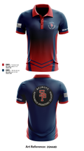 AFJROTC MS-081 DRONE TEAM 88778530 Short Sleeve Performance Polo - 221
