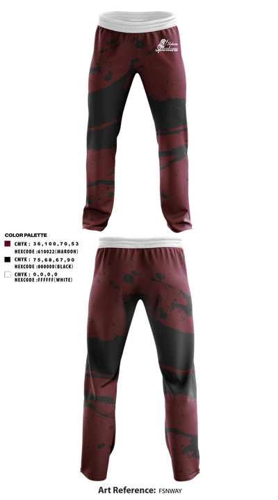 Auburn Spartans 93262128 Sweatpants - 2