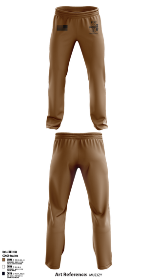 Sweatpants, HHB 160th FIST, Army, Teamtime, Team time, sublimation, custom sports apparel, team uniforms, spirit wear, spiritwear, sports uniforms, custom shirts, team store, custom team store, fundraiser sports, apparel fundraiser