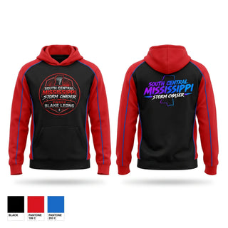 Hoodie, South central Mississippi storm chasers, , Teamtime, Team time, sublimation, custom sports apparel, team uniforms, spirit wear, spiritwear, sports uniforms, custom shirts, team store, custom team store, fundraiser sports, apparel fundraiser