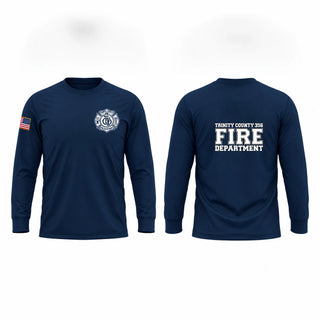 Long Sleeve Performance Shirt, TRINITY COUNTY 356 FIRE DEPARTMENT, Fire Department, Teamtime, Team time, sublimation, custom sports apparel, team uniforms, spirit wear, spiritwear, sports uniforms, custom shirts, team store, custom team store, fundraiser sports, apparel fundraiser