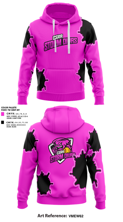 CSRA storm divas 95544790 Hoodie - 1