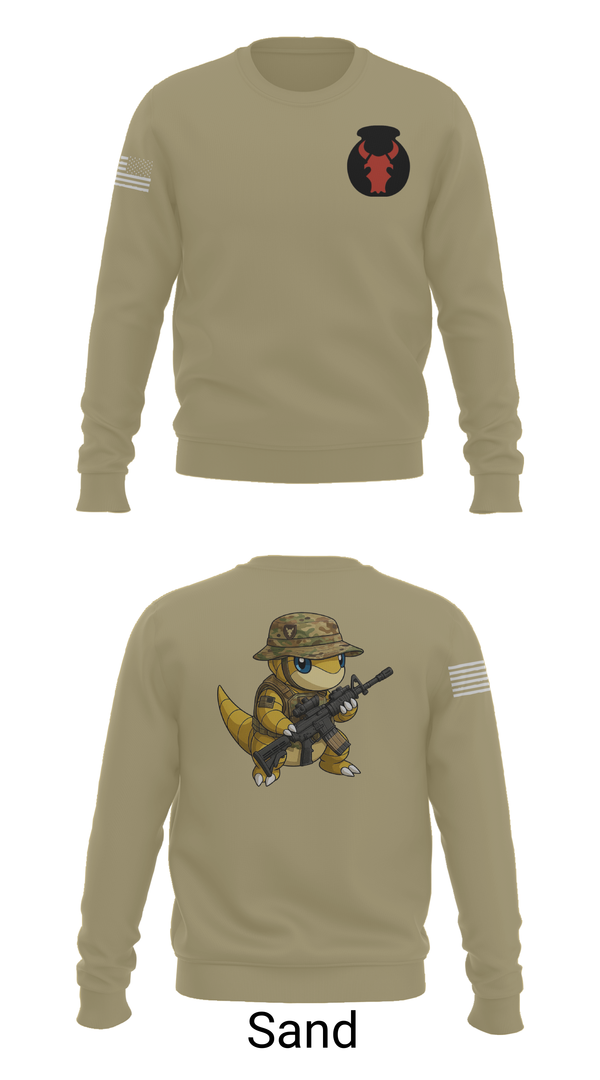 Crew Neck Sweatshirt, , National Guard, Teamtime, Team time, sublimation, custom sports apparel, team uniforms, spirit wear, spiritwear, sports uniforms, custom shirts, team store, custom team store, fundraiser sports, apparel fundraiser