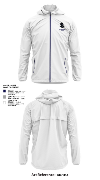 Windbreaker, Cherryville Little Ironmen, , Teamtime, Team time, sublimation, custom sports apparel, team uniforms, spirit wear, spiritwear, sports uniforms, custom shirts, team store, custom team store, fundraiser sports, apparel fundraiser