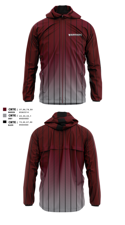 Warriors Windbreaker - 2