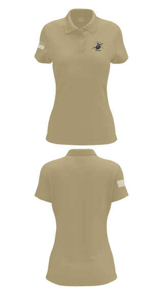 Womens Short Sleeve Performance Polo, 984 MP CO 2nd Platoon, , Teamtime, Team time, sublimation, custom sports apparel, team uniforms, spirit wear, spiritwear, sports uniforms, custom shirts, team store, custom team store, fundraiser sports, apparel fundraiser