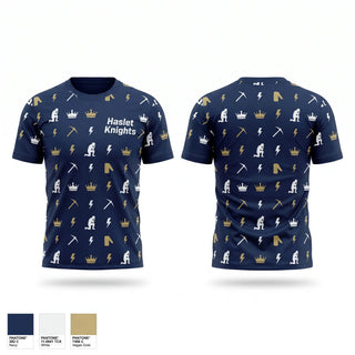 Short Sleeve Performance Shirt, Haslet Knights, Baseball, Teamtime, Team time, sublimation, custom sports apparel, team uniforms, spirit wear, spiritwear, sports uniforms, custom shirts, team store, custom team store, fundraiser sports, apparel fundraiser