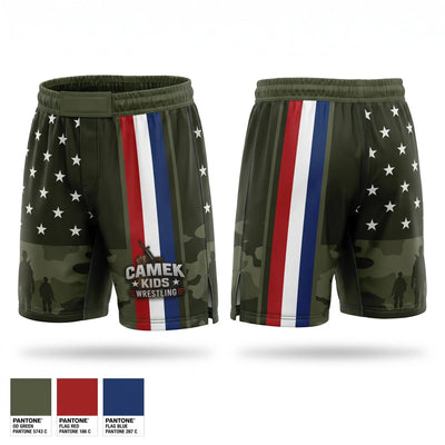 Camel kids Fight Shorts - 1