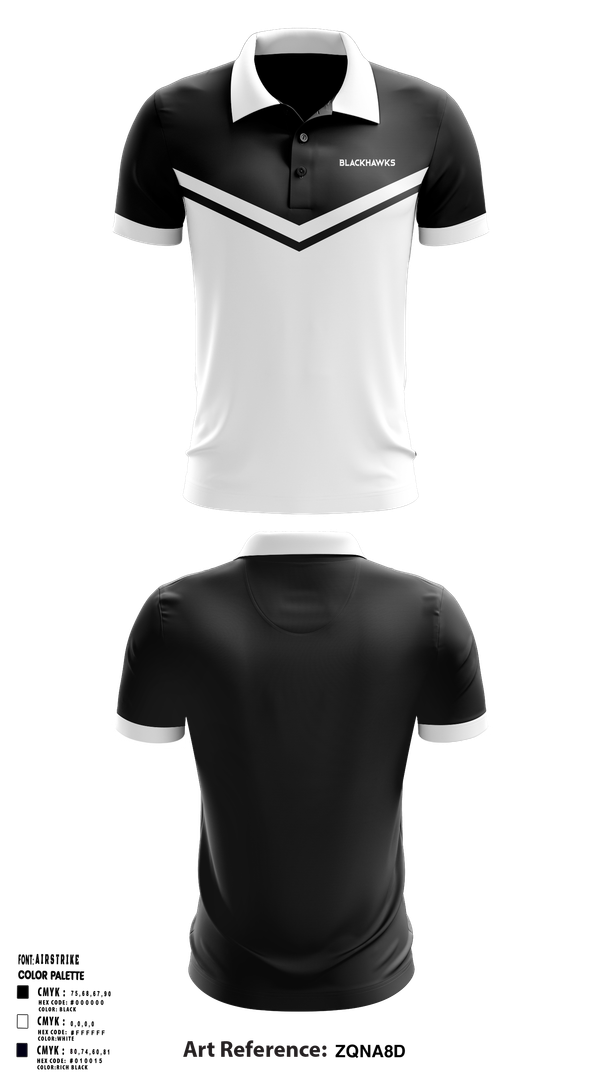 Short Sleeve Performance Polo, Blackhawks, , Teamtime, Team time, sublimation, custom sports apparel, team uniforms, spirit wear, spiritwear, sports uniforms, custom shirts, team store, custom team store, fundraiser sports, apparel fundraiser