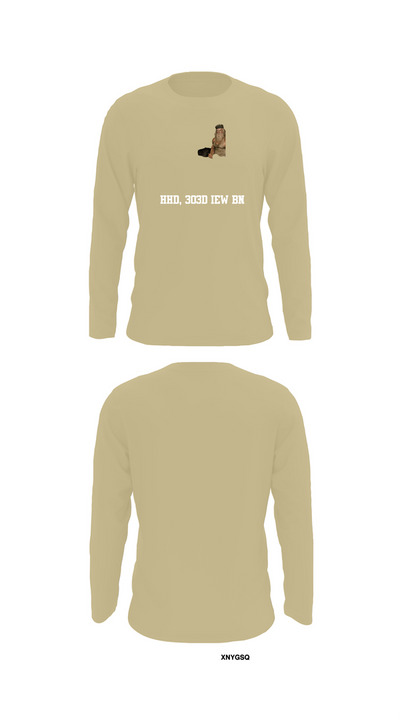 HHD, 303d iew bn 46900468 Long Sleeve Performance Shirt 92
