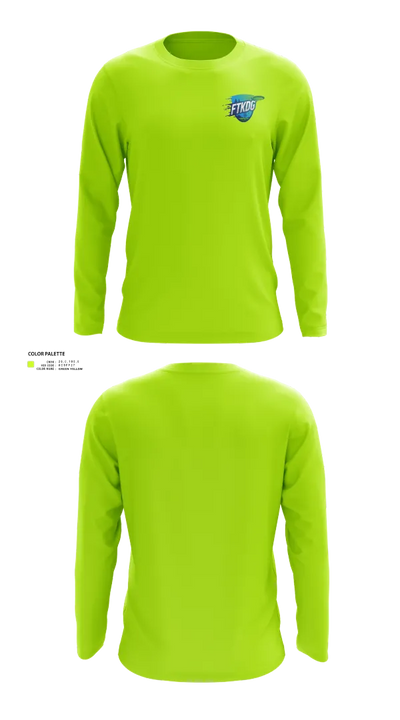 FTKDG 7159111 Long Sleeve Performance Shirt 52