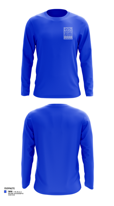 Four Rivers 77254120 Long Sleeve Performance Shirt 101