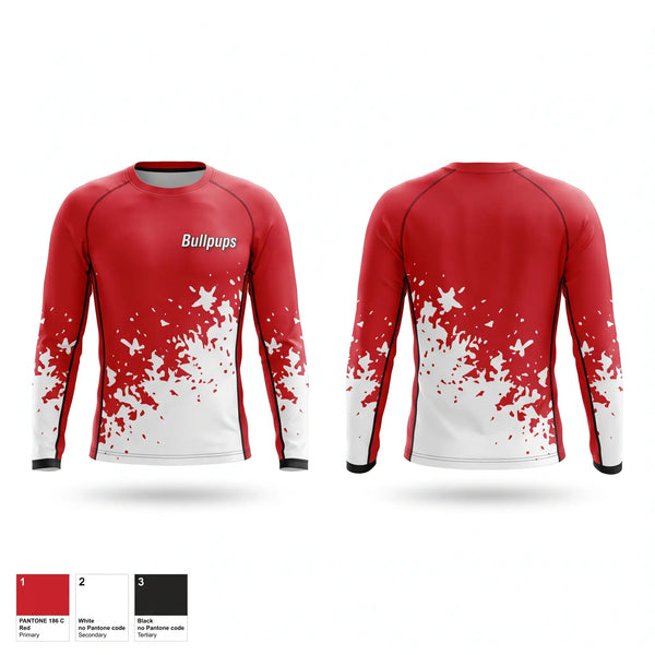 Long Sleeve Performance Shirt, Bullpups, , Teamtime, Team time, sublimation, custom sports apparel, team uniforms, spirit wear, spiritwear, sports uniforms, custom shirts, team store, custom team store, fundraiser sports, apparel fundraiser