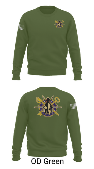 Crew Neck Sweatshirt, A Company 68th DSSB 4ID, , Teamtime, Team time, sublimation, custom sports apparel, team uniforms, spirit wear, spiritwear, sports uniforms, custom shirts, team store, custom team store, fundraiser sports, apparel fundraiser