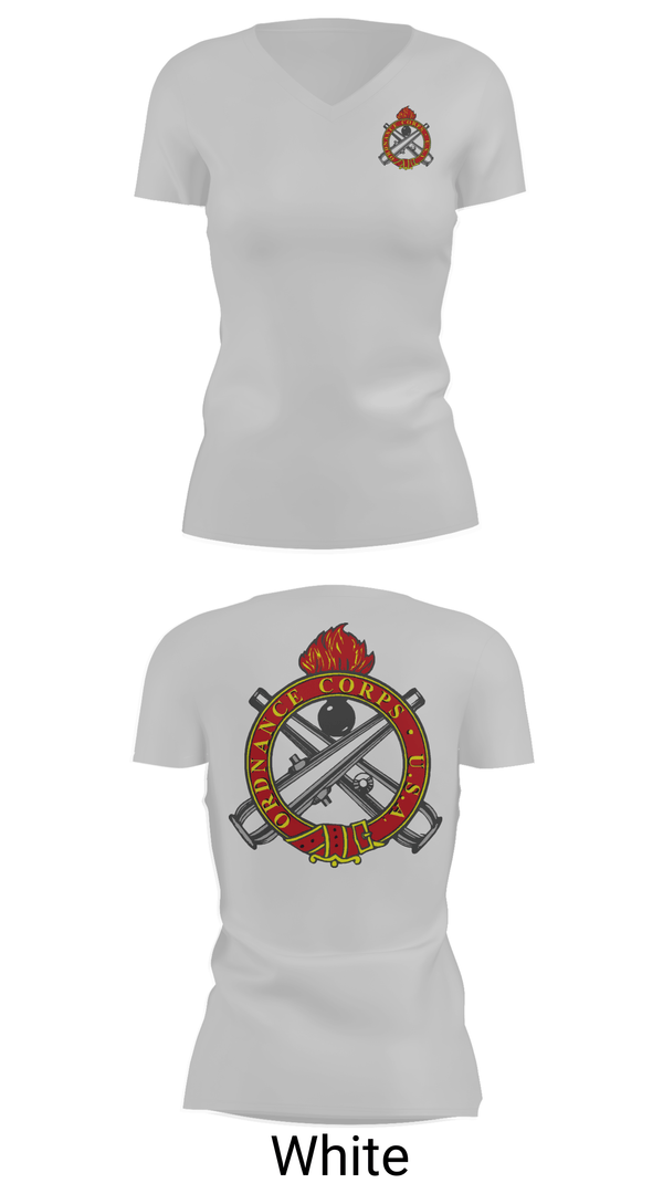 Womens Short Sleeve Vneck Shirt, 1148 TH TRANS CO, Army, Teamtime, Team time, sublimation, custom sports apparel, team uniforms, spirit wear, spiritwear, sports uniforms, custom shirts, team store, custom team store, fundraiser sports, apparel fundraiser