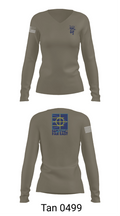 PWD MISAWA 91537594 Women's Long Sleeve V-neck Shirt - 73