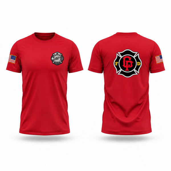 Old School Cotton Feel Shirt, CPC PASADENA, Fire Department, Teamtime, Team time, sublimation, custom sports apparel, team uniforms, spirit wear, spiritwear, sports uniforms, custom shirts, team store, custom team store, fundraiser sports, apparel fundraiser
