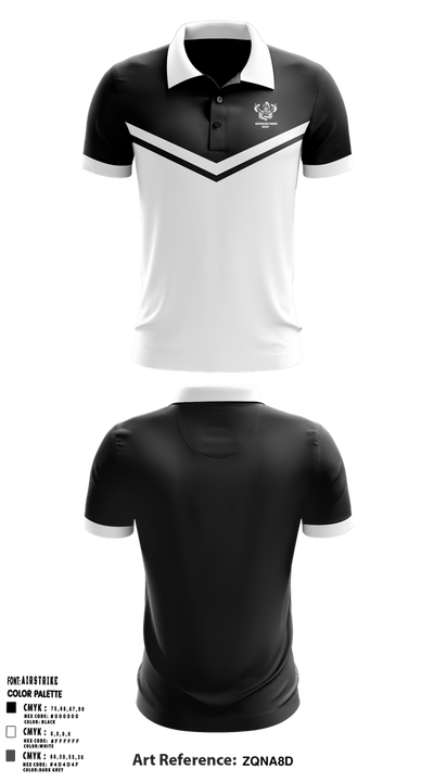 BARBARIANS HAWAII 46086231 Short Sleeve Performance Polo - 3