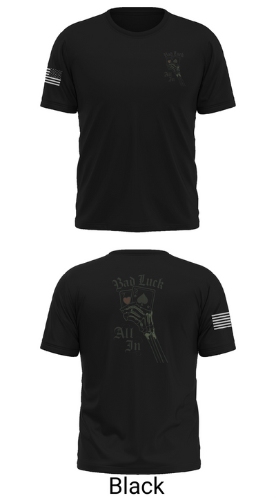 4th plt bad luck 18253345 Old School Cotton Feel Shirt - 30