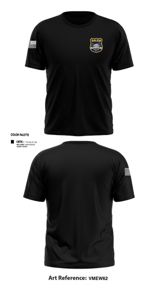 Short Sleeve Performance Shirt, Salem Police, Police, Teamtime, Team time, sublimation, custom sports apparel, team uniforms, spirit wear, spiritwear, sports uniforms, custom shirts, team store, custom team store, fundraiser sports, apparel fundraiser