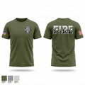 Preble Fire and Rescue 82953895 Old School Cotton Feel Shirt - 1