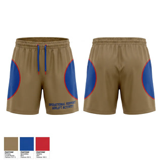 Athletic Shorts With Pockets, Operational Support Airlift Activity, National Guard, Teamtime, Team time, sublimation, custom sports apparel, team uniforms, spirit wear, spiritwear, sports uniforms, custom shirts, team store, custom team store, fundraiser sports, apparel fundraiser