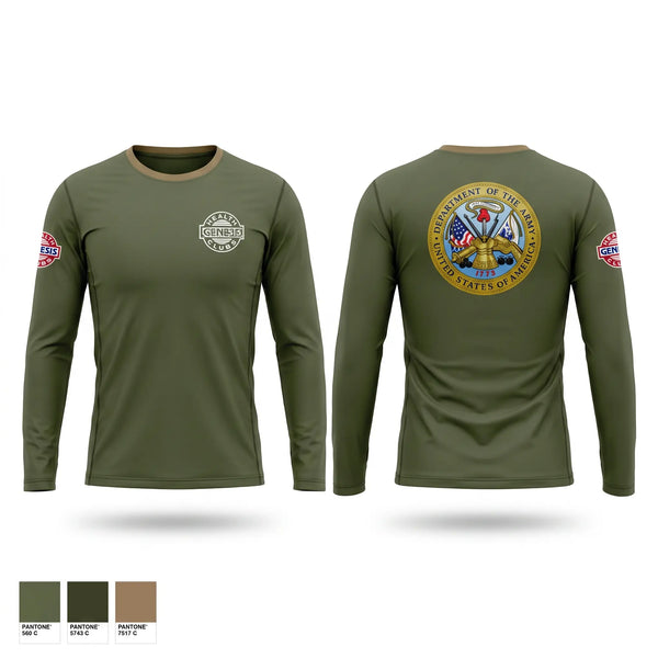 Long Sleeve Performance Shirt, Genesis Health Clubs, , Teamtime, Team time, sublimation, custom sports apparel, team uniforms, spirit wear, spiritwear, sports uniforms, custom shirts, team store, custom team store, fundraiser sports, apparel fundraiser