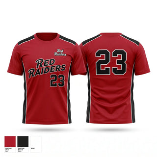 Short Sleeve Performance Shirt, Red Raiders, Softball, Teamtime, Team time, sublimation, custom sports apparel, team uniforms, spirit wear, spiritwear, sports uniforms, custom shirts, team store, custom team store, fundraiser sports, apparel fundraiser