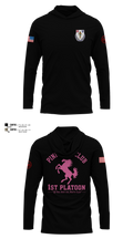 1/182 1st Platoon Long Sleeve Hooded Sun Shirt - 11