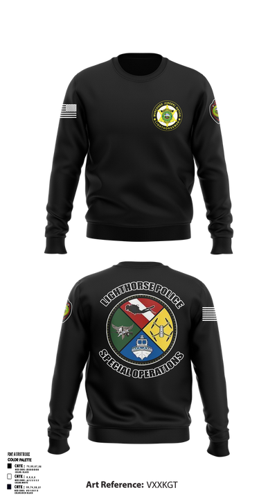 Muscogee Nation Special Operations 96454937 Crew Neck Sweatshirt - 1