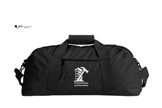 Duffle Bag, JD Construction and Associates, , Teamtime, Team time, sublimation, custom sports apparel, team uniforms, spirit wear, spiritwear, sports uniforms, custom shirts, team store, custom team store, fundraiser sports, apparel fundraiser