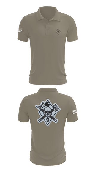 Short Sleeve Performance Polo, 3rd Platoon Cco 2-37 AR, Army, Teamtime, Team time, sublimation, custom sports apparel, team uniforms, spirit wear, spiritwear, sports uniforms, custom shirts, team store, custom team store, fundraiser sports, apparel fundraiser