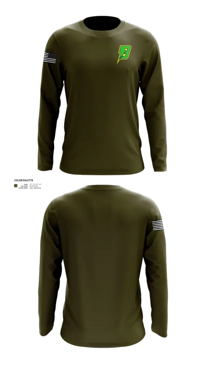 Baltimore Lightning 935827 Long Sleeve Performance Shirt 21