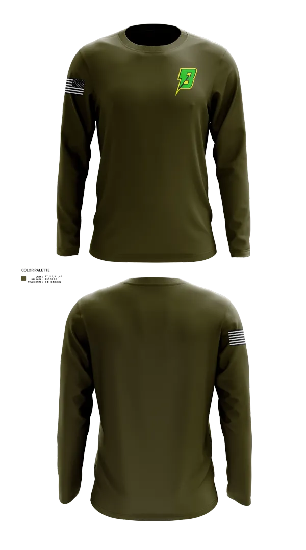 Long Sleeve Performance Shirt, Baltimore Lightning, , Teamtime, Team time, sublimation, custom sports apparel, team uniforms, spirit wear, spiritwear, sports uniforms, custom shirts, team store, custom team store, fundraiser sports, apparel fundraiser