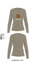 2nd Medical Brigade 60823726 Women's Long Sleeve V-neck Shirt - 62