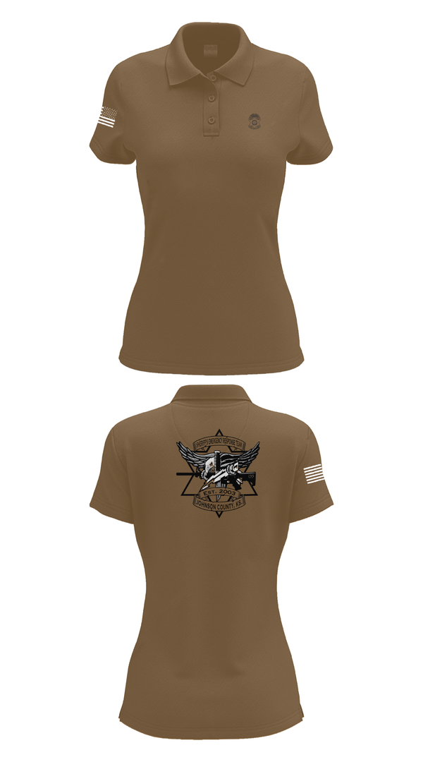 Womens Short Sleeve Performance Polo, sert, , Teamtime, Team time, sublimation, custom sports apparel, team uniforms, spirit wear, spiritwear, sports uniforms, custom shirts, team store, custom team store, fundraiser sports, apparel fundraiser