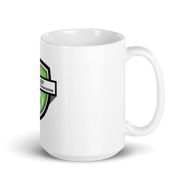 Crowley Independent Soccer Association 80091222 White Glossy Mug - Large