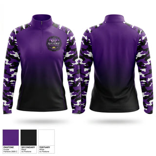 Quarter Zip Jacket, WBC Silent Hunters, Softball, Teamtime, Team time, sublimation, custom sports apparel, team uniforms, spirit wear, spiritwear, sports uniforms, custom shirts, team store, custom team store, fundraiser sports, apparel fundraiser