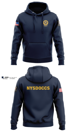 Hoodie, NYSDOCCS, Police, Teamtime, Team time, sublimation, custom sports apparel, team uniforms, spirit wear, spiritwear, sports uniforms, custom shirts, team store, custom team store, fundraiser sports, apparel fundraiser
