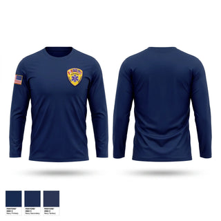 Long Sleeve Performance Shirt, Akwesasne Mohawk Ambulance, EMS/EMT, Teamtime, Team time, sublimation, custom sports apparel, team uniforms, spirit wear, spiritwear, sports uniforms, custom shirts, team store, custom team store, fundraiser sports, apparel fundraiser
