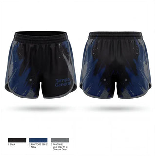 Womens Shorts, Tampa General, Police, Teamtime, Team time, sublimation, custom sports apparel, team uniforms, spirit wear, spiritwear, sports uniforms, custom shirts, team store, custom team store, fundraiser sports, apparel fundraiser