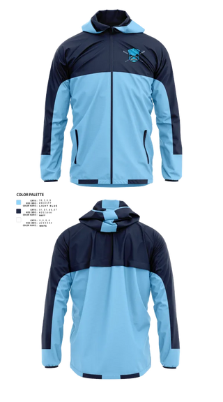 Windbreaker, Blue Sox, Baseball, Teamtime, Team time, sublimation, custom sports apparel, team uniforms, spirit wear, spiritwear, sports uniforms, custom shirts, team store, custom team store, fundraiser sports, apparel fundraiser